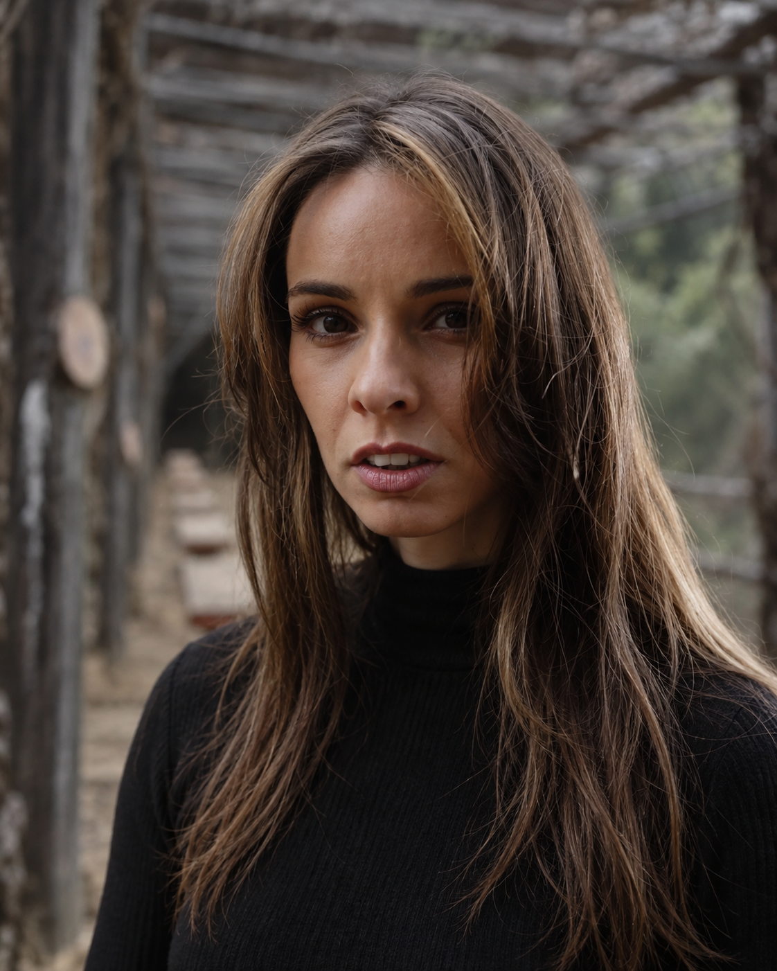 Anita Korosi as Nara in DEMON DANCER: SUA/NARA