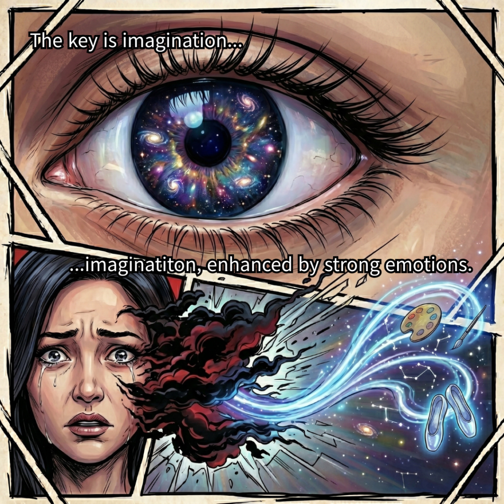 DEMON DANCER: SUA/NARA illustrated world lore, panel 5
