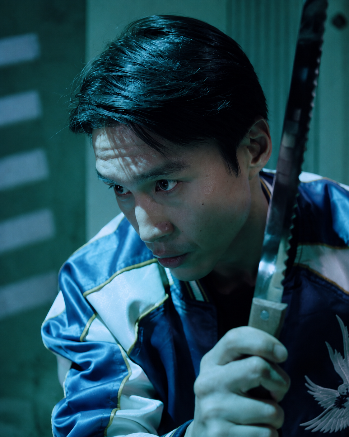 Won Hee Lee as Johnny in DEMON DANCER: SUA/NARA